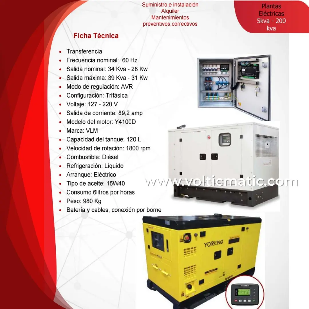 Mantenimiento Plantas Eléctricas
