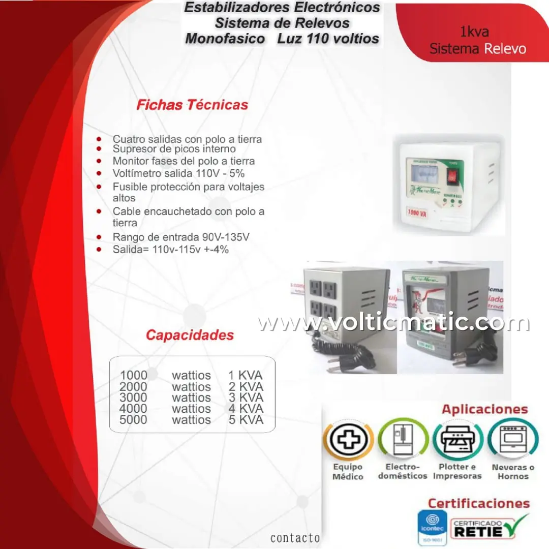 Estabilizadores Sistema Triacs